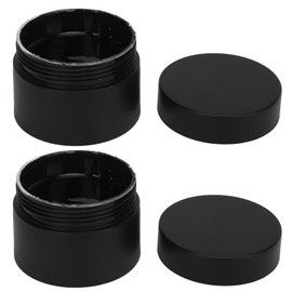 2Pcs Temporary Tattoo Paste Long Lasting Waterproof Hand Painting Drawing Paste Cream for Home Tattoo Salon Black