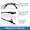 A ABSOPRO ABS Wheel Speed Sensor No.46823095/0265007488 ABS Sensor Anti-lock