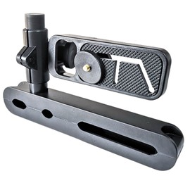 HTharros Rear Monitor Bracket Headrest Mounting, Car Monitor, Multi-Angle Monitor, Universal Bracket Stand, Black, 1 Piece