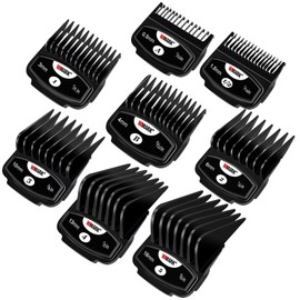 Durable Clipper Magnetic Clipper Guards Compatible with Walh and Surker Hair Clippers 8 Cutting Lengths 8 Pcs