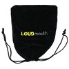 LOUDmouth Soft Velvet Studio Microphone Carry Bag | Podcast Mic