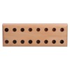 LiebeWH Painted Pine Wood Plier Holder Rack with 16 Holes