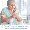 Twice a Day Detachable Weekly Pill Organizer with AM/PM Compartments