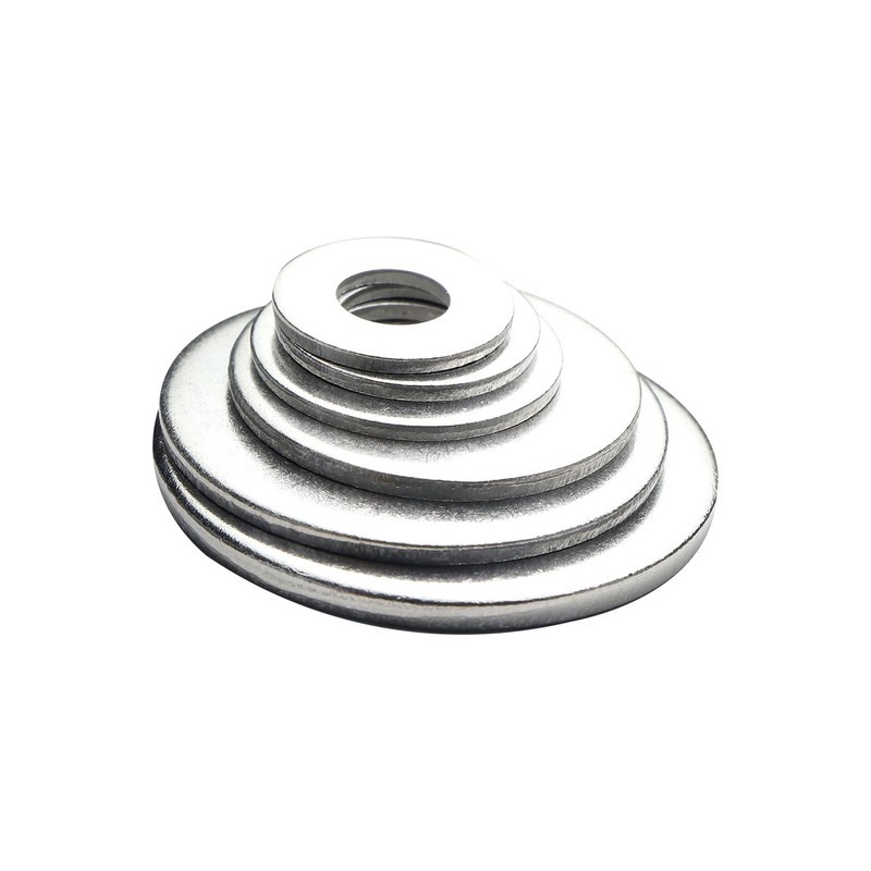 IMScrews 1/4 Inch SAE Flat Washers - Pack of 100