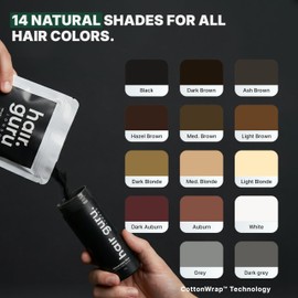 Hair Guru London Hair Thickening Fibres, Medium Blonde, 5g Trial Size