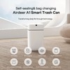 Airdeer Automatic Trash Can, 4 Gallon Self Sealing and Self-Changing