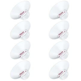IVARONAL Flange Insert 8PCS 15mm Compatible with Momcozy M6/M5/S12 Pro/S9 Pro/S12/S9,Spectra/Medela/Elvie/Bellababy/TSRETE/AWESMOM/Lansinoh Breast Pump 24mm Shields/Flanges