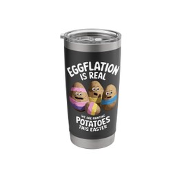 Funny Easter Inflation Expensive Egg Prices Stainless Steel Insulated Tumbler