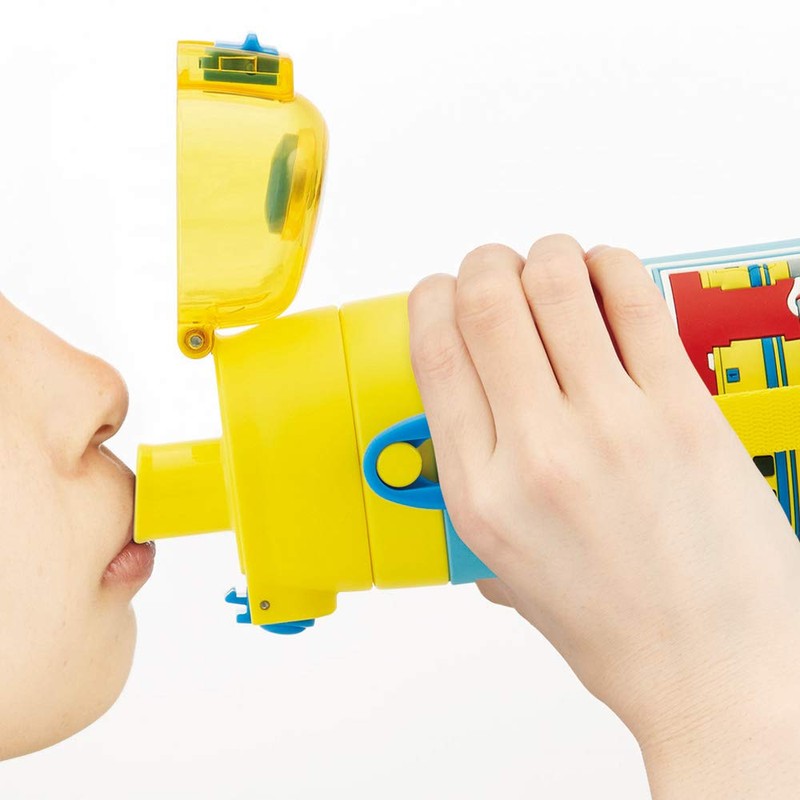 Skater SDPV5-A Children's Stainless Steel Direct Drinking 3D Water Bottle,