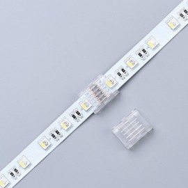 YUTOKEER LED Strip Connectors for 5-Pin 12mm RGBW LED Strips, Universally Suitable for Waterproof and Non-Waterproof Strips, 20-Pack
