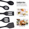 Eolilim Small Spatulas 5PCS, Mini Size Silicone Turner Easy to
