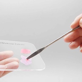 내꺼득템 Nail Palette Spatula Makeup Transparent Palette Beauty Set