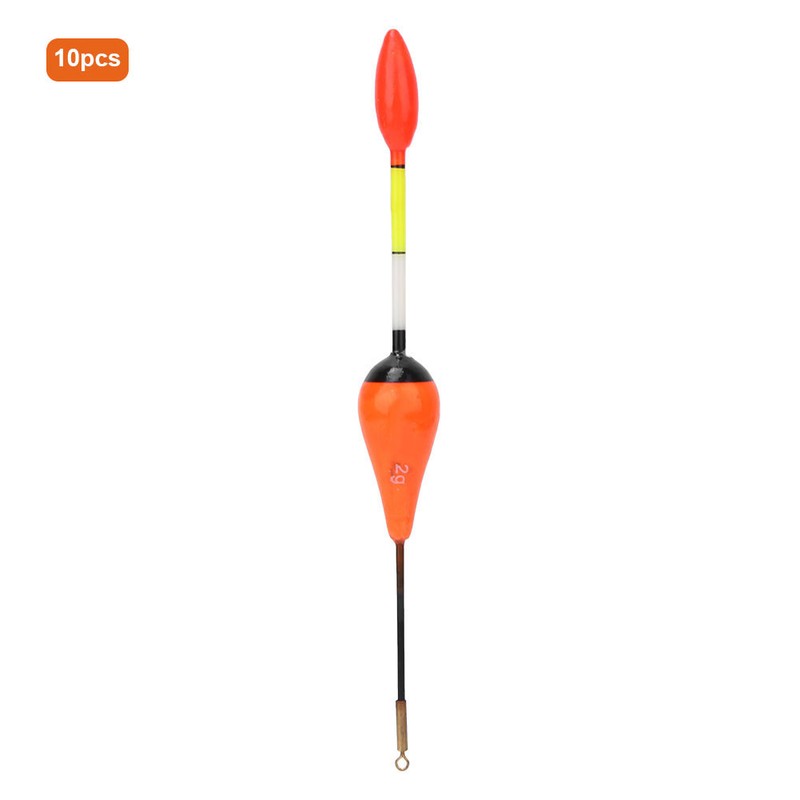 10 pcs Durable Balsa Wooden Fishing Float Bobber Multi Purpose