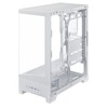 ASUS A31 White ATX Mid-Tower Gaming Case, Dual-Sided Tempered Glass,