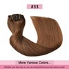 Sweetmet Pro2.0 Remy Clip in Extensions Real Human Hair #33