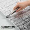 VEVOR Double Reflective Insulation Roll, Foam Core Radiant Barrier, 3.2
