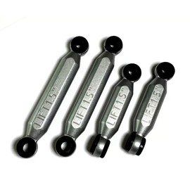 LRNJ MOTORWORKS ALUMINUM SUSPENSION LIFT +1.5" INCH ROD LINK SET COMPATIBLE WITH LAND ROVER LR3 / DISCOVERY 3 2005-2009 & LR4 / DISCOVERY 4 2010-2016 WITH AIR RIDE SUSPENSION, PART # LRNJ MOTORWORKS#7