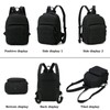 Mini Tactical Backpack, 6L Small Sling Backpacks Shoulder Bag For