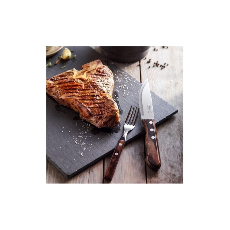 Tramontina 29899/167 Forks Set - Light Black/Jumbo (6-Piece)
