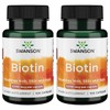 Swanson Biotin 5,000 mcg 100 Caps 2 Pack