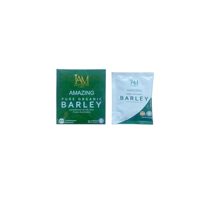 Pure Barley Powdered Drink Mix Organic Barley Green Natural Blend