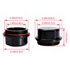 Hub Dust Cap, Axle Dust Grease Cap with O- Ring