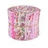 BEEFLYING 40Pcs Jelly Roll Fabric Strips for Quilting and Sewing,