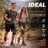 Knee Brace, Adjustable Compression Knee Support with Side Stabilizers, Patella