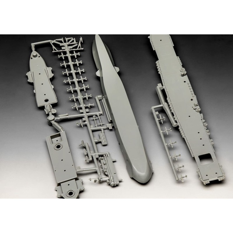 Revell 05824 USS Enterprise CV-6 1:1200 Scale Unbuilt/Unpainted Plastic Model