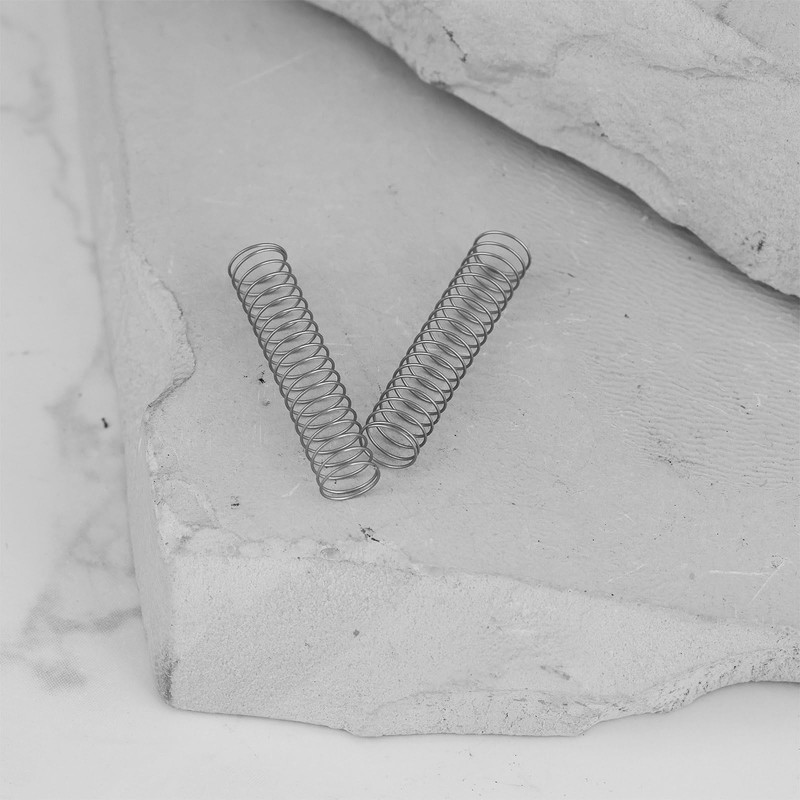 Create idea 10pcs Nail Gun Springs 18x4x0.2mm Replace 404411 Compatible