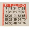 1 on Pushout Bingo Tarjetas de papel – Rojo –