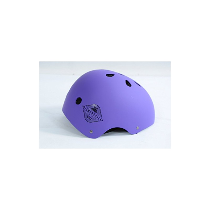 RALEIGH DB DIAMOND BACK BMX JUMP HELMET MATTE PURPLE LARGE