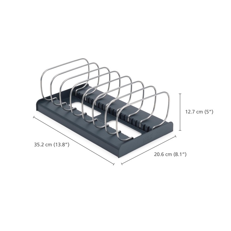 Joseph Joseph DrawerStore Cookware Organiser, Baking Tray Rack, Space Saving