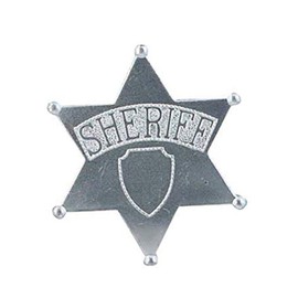 Rubie's Costume Co 7"Jumbo Sheriff Star Costume