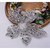 Feathers Creation Ltd Sparkling Rhinestone Curved 20 Cm Wide Applique