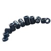 Pack of 12 M6 x 15mm Black Nylon Spacers and