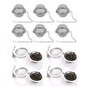 SANBREVE Infusores De Té Paquete Para Té De Bola Malla