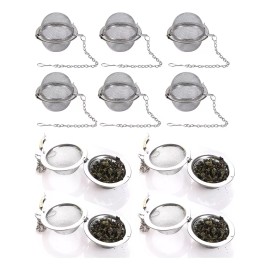 SANBREVE Infusores De Té Paquete Para Té De Bola Malla De 10 Infusor