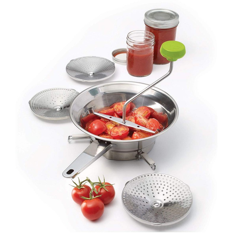 Starfrit Fruit and Vegetable Mill - 3 Discs Included Fine