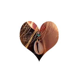 Atentuyi Boho Shell Earrings Gold Shell Earrings Shell Dangle Earrings Tiny Turquoise Earrings Beach Earrings Jewellery for Women and Girls, Alloy Steel