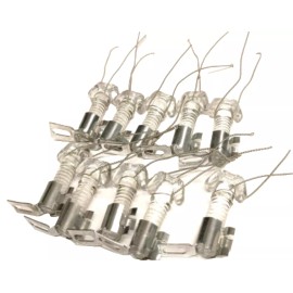 Mcmahan Neon Glass Tube Supports, 52A, 1 3/4" (Lot of 50)