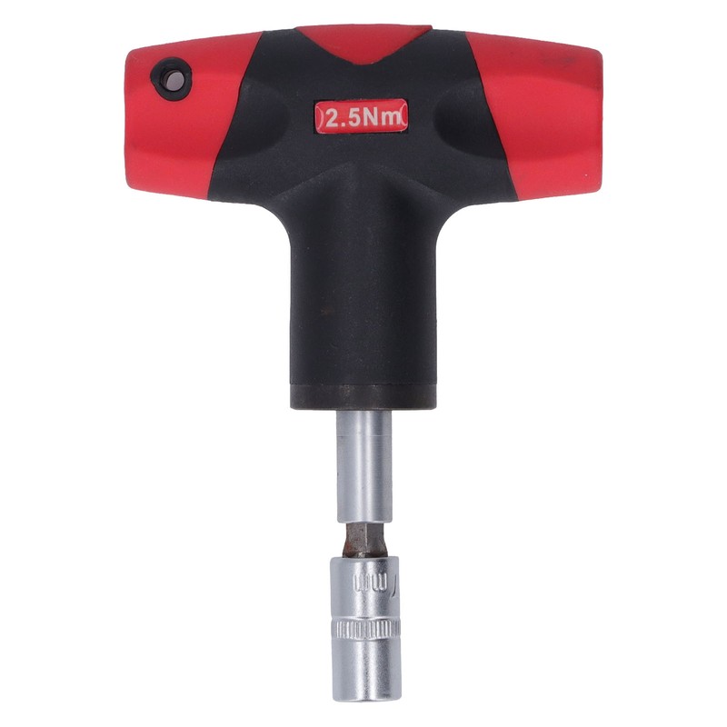 T Handle Wrench Fixed Torsion Chrome Vanadium Steel 1/4in Hex