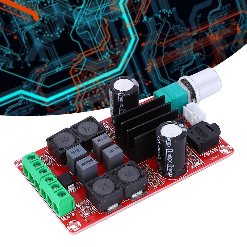 Digital Amplifier Board Audio Accessory High End 2 x 50W