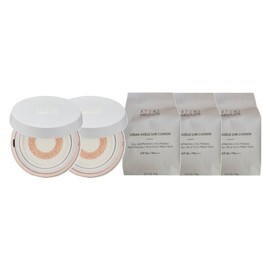 Atomy Absolute Urban Shield Sun Cushion 15g x 2 + Refill 15g x 3 / 애터미 앱솔루트 어반 쉴드 선쿠션 15g 2개 + 리필 15g 3개