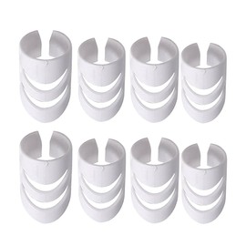 8Pcs Alaska Guitar Picks（XL+L+L+M）, Adjustable Finger Picks, Alaska Picks Plectrums Stringed Instrument Accessories Guitar Picks (White)