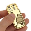 Metal ADHD 3 Layer Push Slider Toy Adult Office Travel