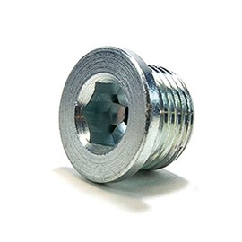 Squirrelly 8400 18mm Mild Steel Plug Placement Performance Allen Bolt Cap Sensor in The Vehicles Exhaust System