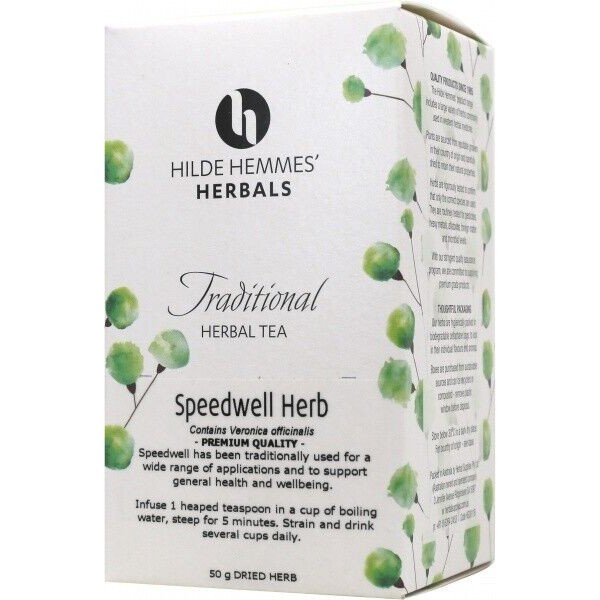 3 x 50g HILDE HEMMES HERBALS Speedwell Herb ( 150g ) Traditional Herbal Tea
