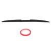 Car Rear Wing 52.76 Inch Rubber Trunk Lid Tailgate Spoiler