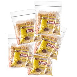 [ Pack of 50 ] Gallon Food Storage Bags, Super Thick 4 Mill. Heavy Duty Plastic, Reusable Strong Clear Bag for Food Storage, Freezer Bag, (10" x 10")